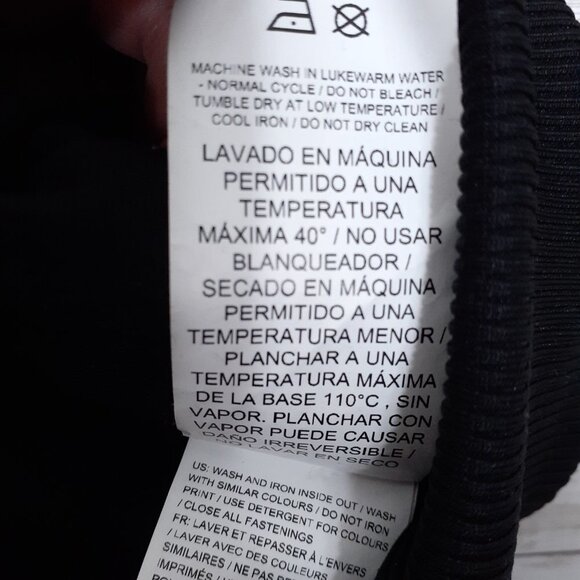 Puma ACM Mens Athletic Track Jacket XL Black Red Full Zip 100 - Picture 5 of 5